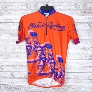 Vomax Sister Cycling Shirt M League of Bicyclists Orange 208